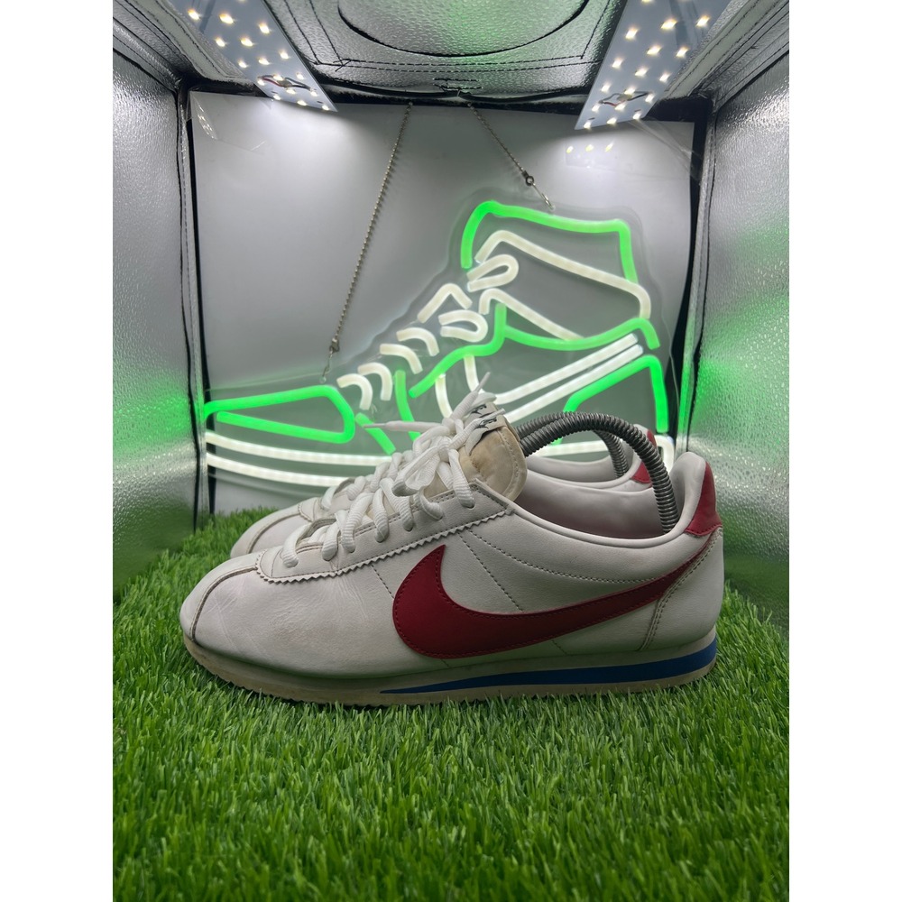 Nike Classic Cortez Forrest Gump Red White Blue Sneakers 807471-103 Women's 10 - Picture 1 of 8